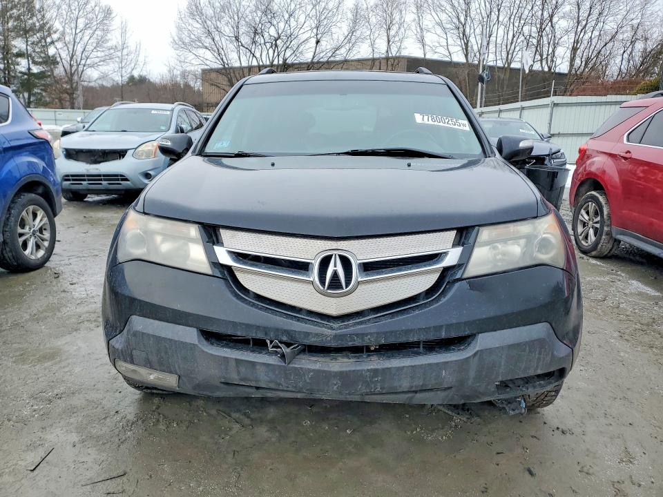 77800255 :رقم المزاد ، 2HNYD28209H500591 vin ، 2009 Acura Mdx مزاد بيع