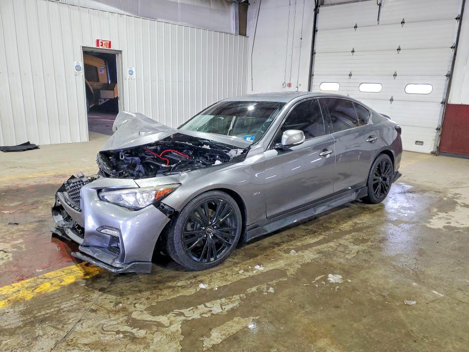 2018 Infiniti Q50 მანქანა იყიდება აუქციონზე, vin: JN1EV7ARXJM437336, აუქციონის ნომერი: 78271105