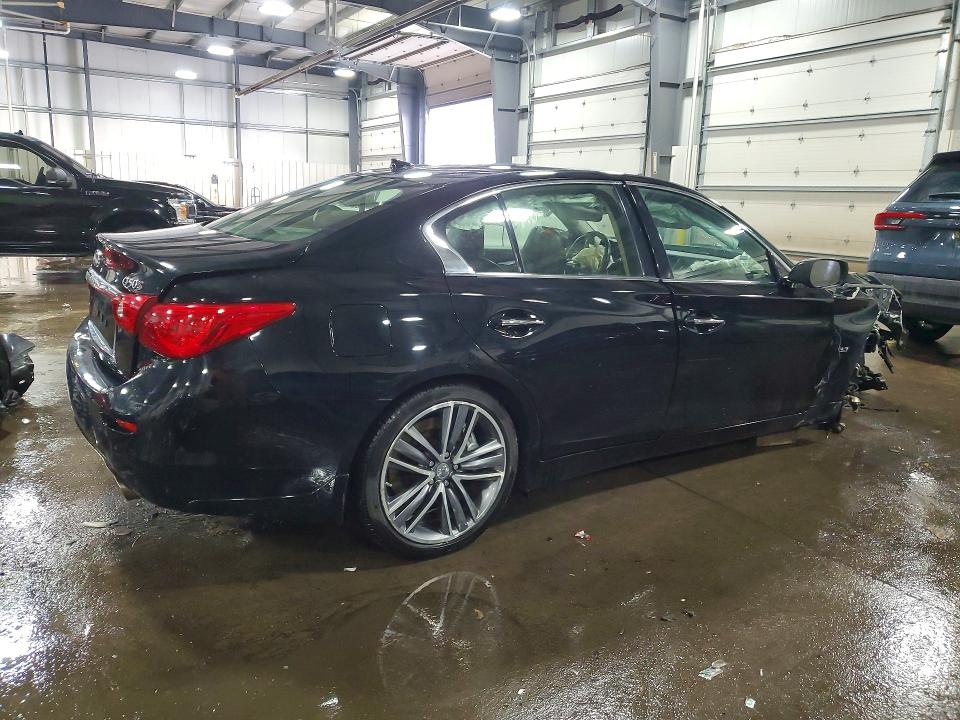 Auction sale of the 2014 Infiniti Q50, vin: JN1BV7AR9EM704636, lot number: 75929305