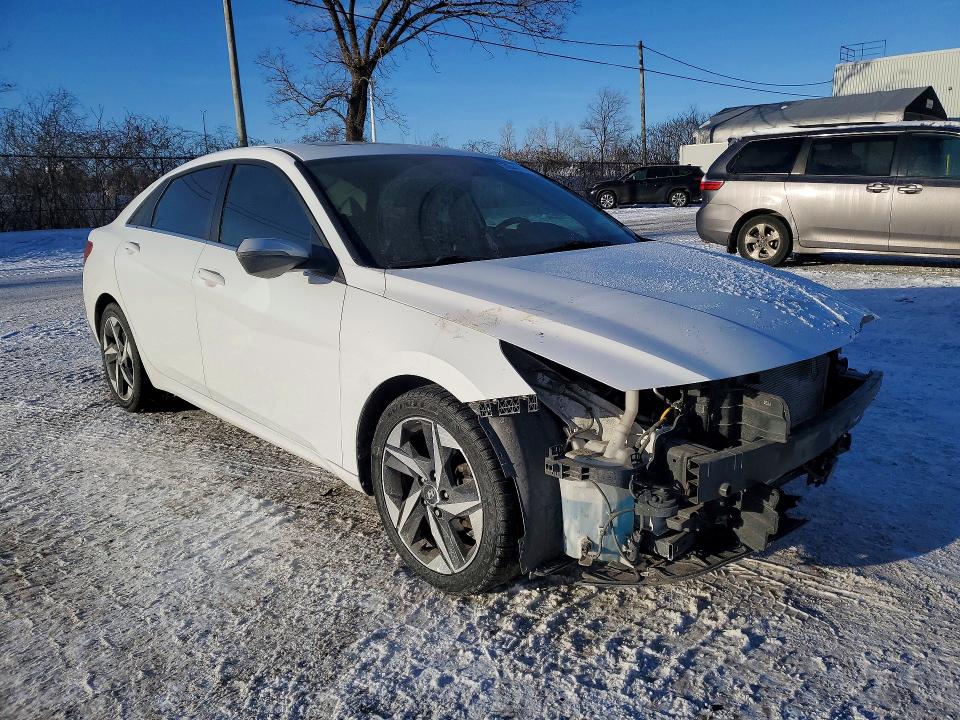 76441915 :رقم المزاد ، KMHLN4AGXMU168157 vin ، 2021 Hyundai Elantra مزاد بيع