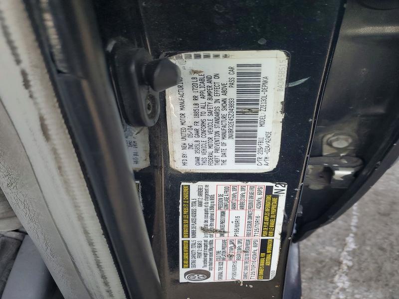 Продажа на аукционе авто 2005 Toyota Corolla, vin: 1NXBR32E45Z349893, номер лота: 77015265