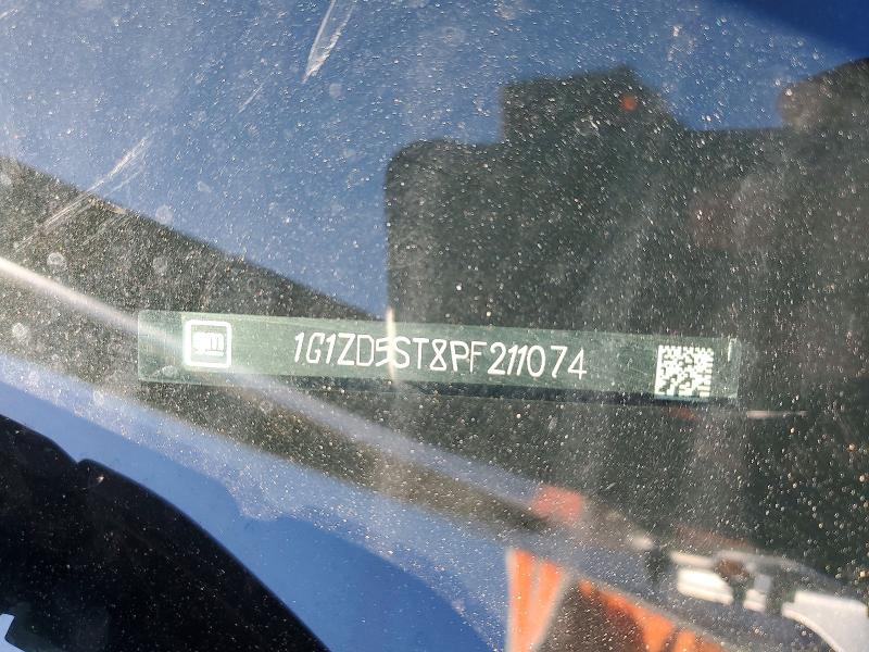 Aukcja sprzedaży 2023 Chevrolet Malibu, vin: 1G1ZD5ST8PF211074, numer aukcji: 77732975