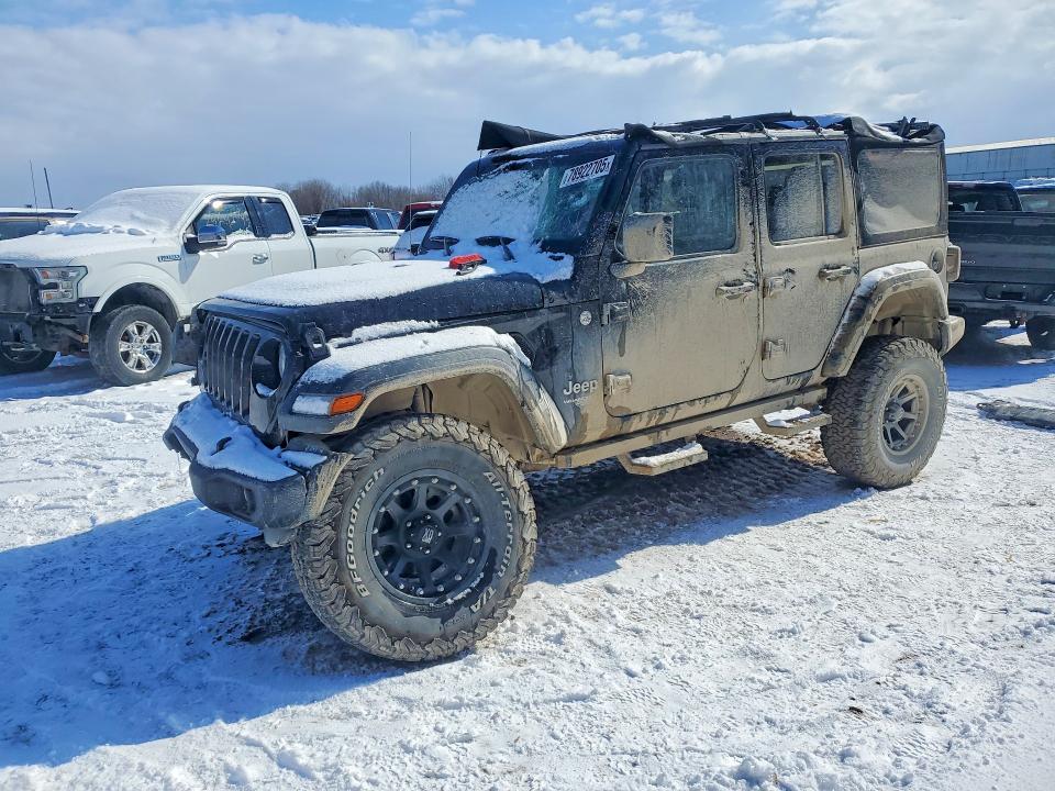 Продаж на аукціоні авто 2018 Jeep Wrangler Unlimited, vin: 1C4HJXDG5JW168554, номер лоту: 78922705