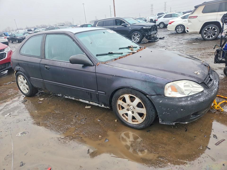 1999 Honda Civic მანქანა იყიდება აუქციონზე, vin: 2HGEJ6323XH110387, აუქციონის ნომერი: 78227945