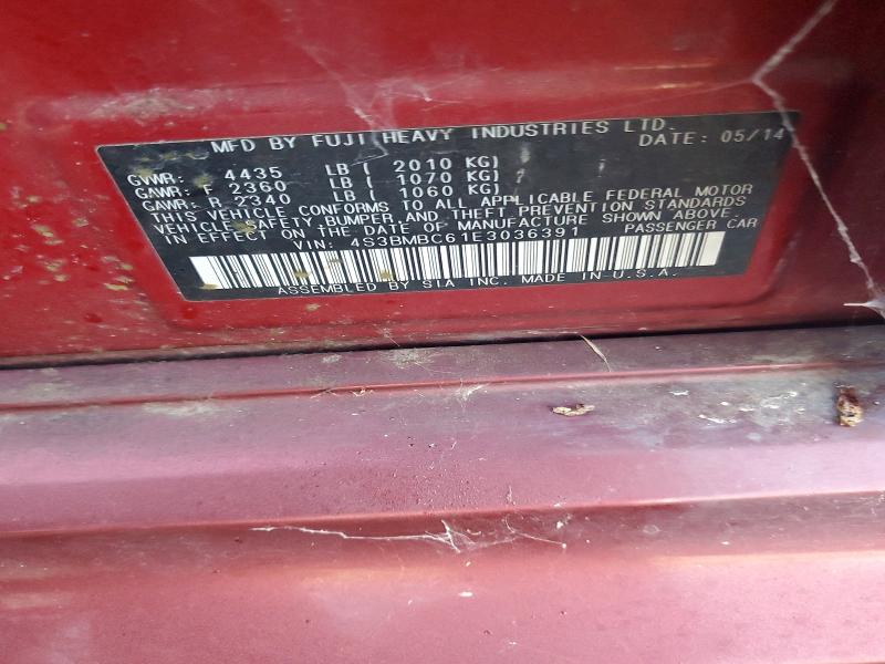Продаж на аукціоні авто 2014 Subaru Legacy, vin: 4S3BMBC61E3036391, номер лоту: 76433785