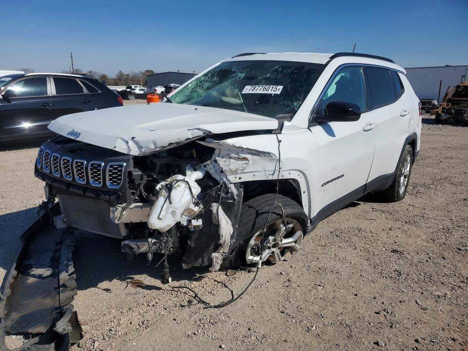 2024 Jeep Compass მანქანა იყიდება აუქციონზე, vin: 3C4NJDBN5RT119438, აუქციონის ნომერი: 78776015