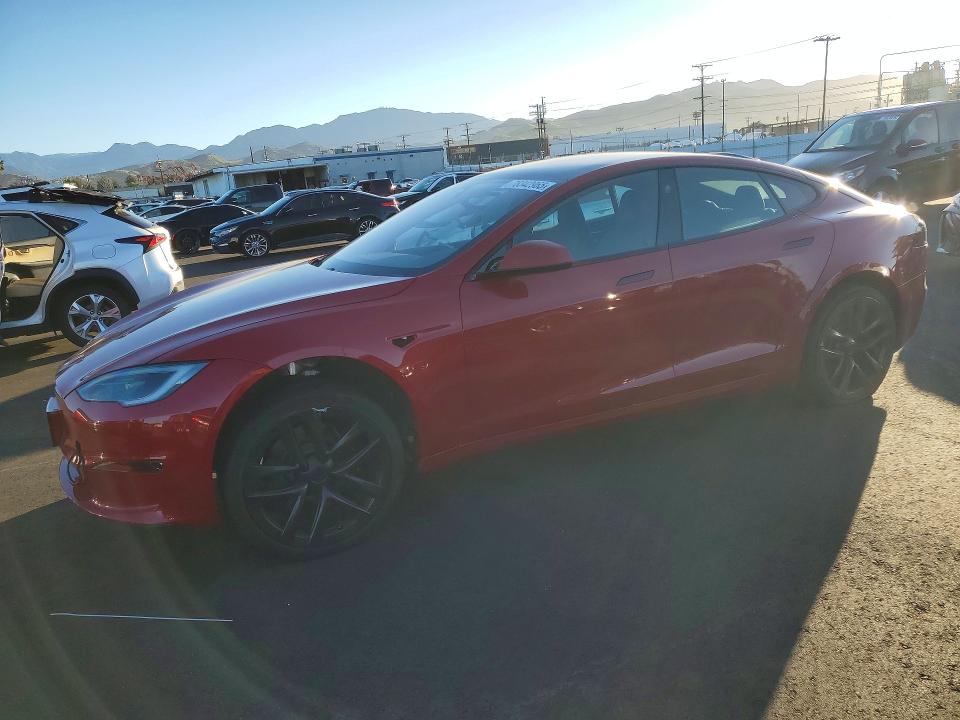 Продажа на аукционе авто 2022 Tesla Model S, vin: 5YJSA1E55NF484059, номер лота: 78342965