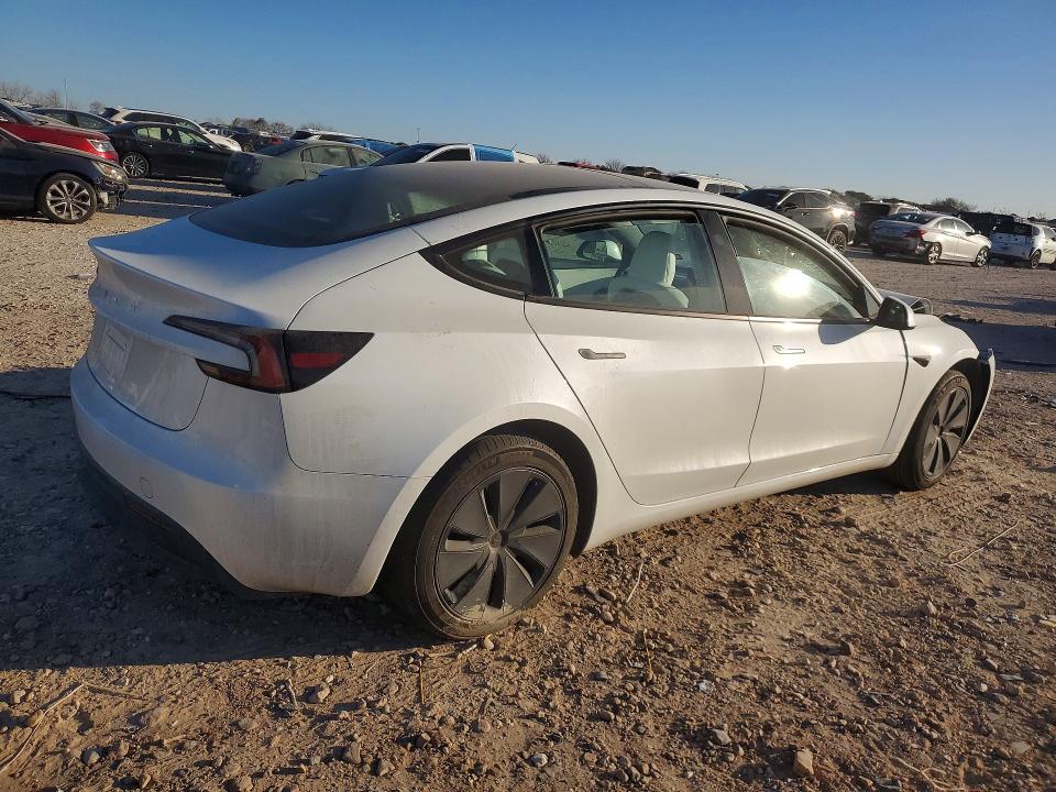 Продажа на аукционе авто 2025 Tesla Model 3, vin: 5YJ3E1EAXSF968679, номер лота: 75889825