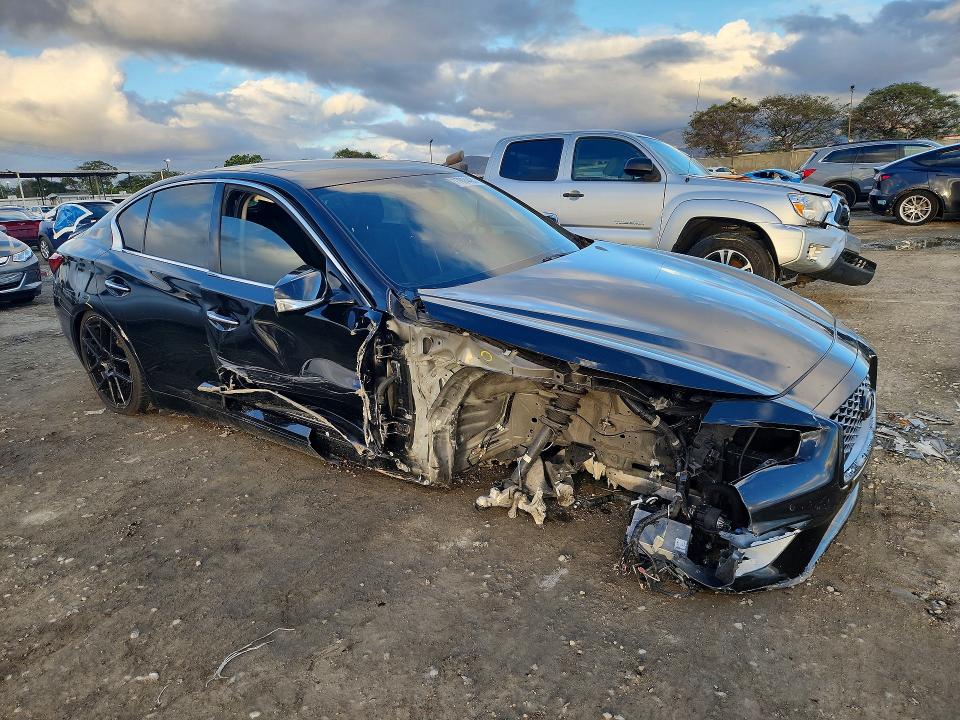 Продажа на аукционе авто 2018 Infiniti Q50, vin: JN1AV7AP4JM160034, номер лота: 77924485