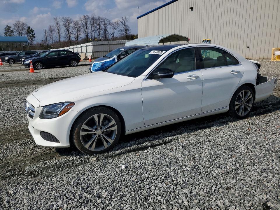 2018 Mercedes-benz C მანქანა იყიდება აუქციონზე, vin: WDDWF4JB5JR329828, აუქციონის ნომერი: 74744805