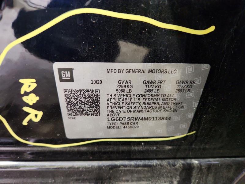 Aukcja sprzedaży 2021 Cadillac Ct5, vin: 1G6DT5RW4M0113844, numer aukcji: 74423565