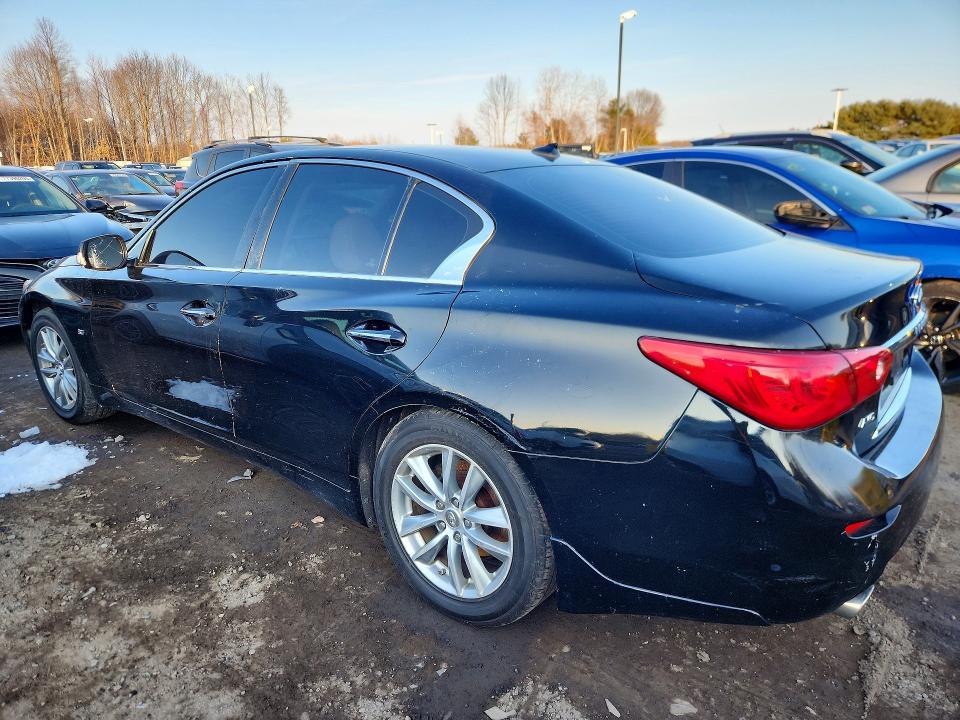 Продажа на аукционе авто 2014 Infiniti Q50 Base, vin: JN1BV7AR1EM683409, номер лота: 77614845