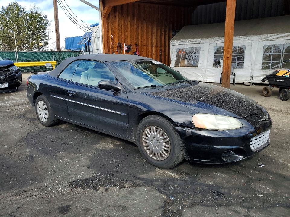 77180185 :رقم المزاد ، 1C3EL45X72N300798 vin ، 2002 Chrysler Sebring مزاد بيع