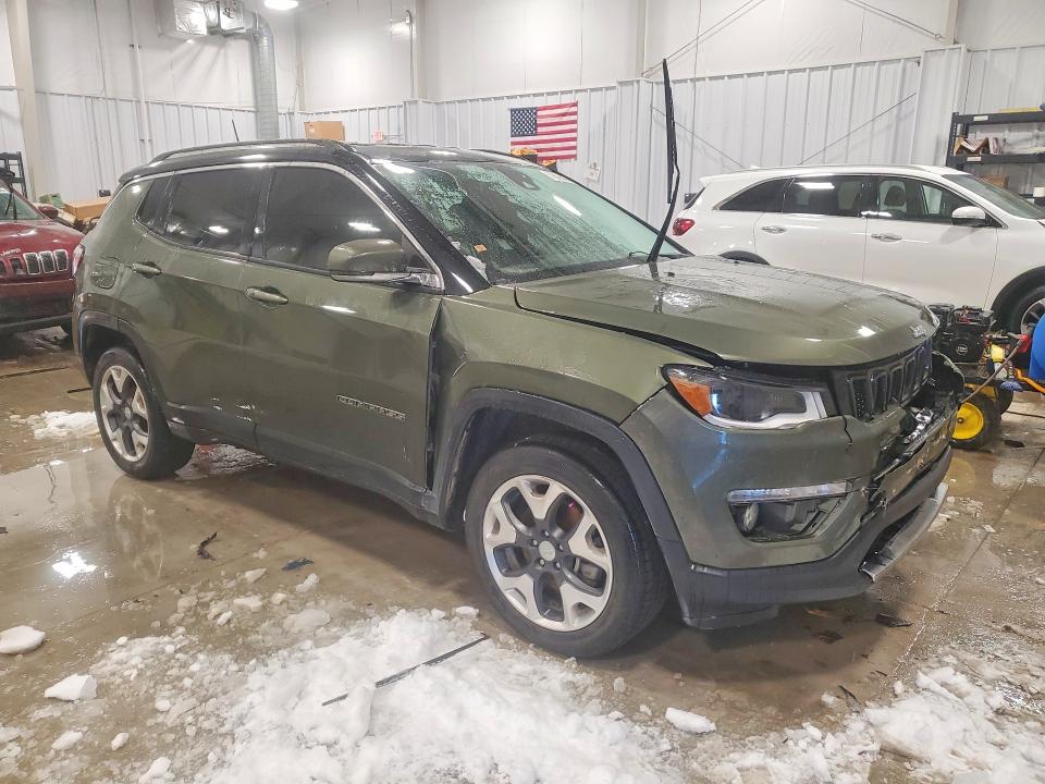 2018 Jeep Compass მანქანა იყიდება აუქციონზე, vin: 3C4NJDCBXJT356791, აუქციონის ნომერი: 76805855