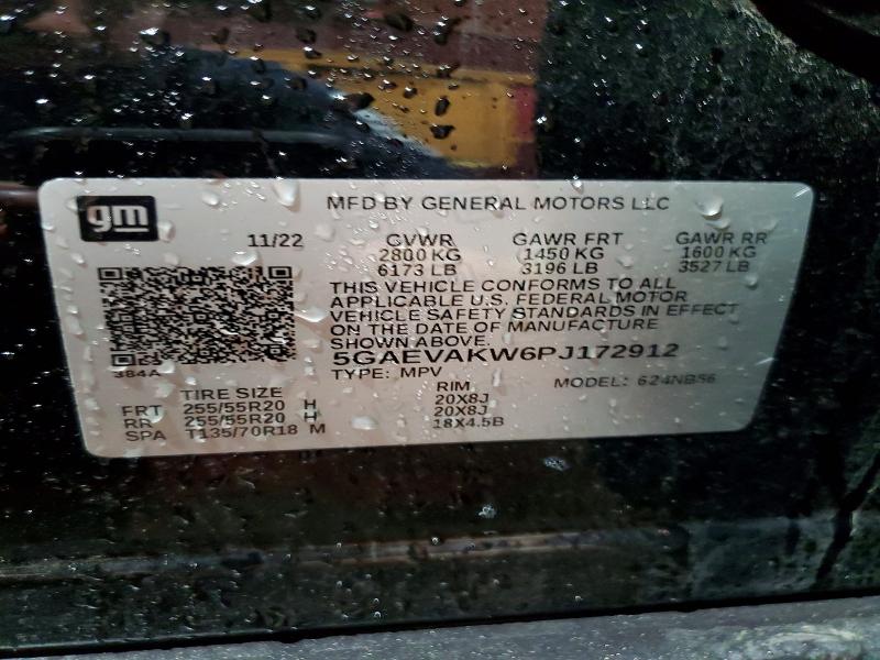 Продаж на аукціоні авто 2023 Buick Enclave, vin: 5GAEVAKW6PJ172912, номер лоту: 78972815