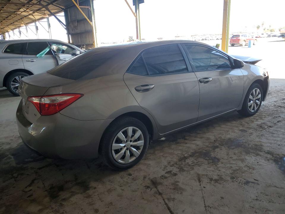 2014 Toyota Corolla მანქანა იყიდება აუქციონზე, vin: 5YFBURHE5EP119581, აუქციონის ნომერი: 78250685