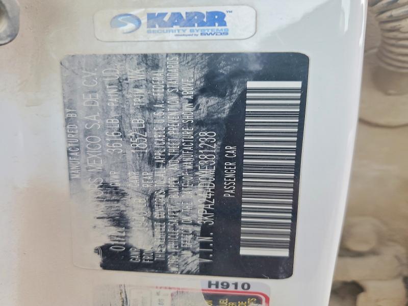 2021 Kia Rio მანქანა იყიდება აუქციონზე, vin: 3KPA24AD0ME381238, აუქციონის ნომერი: 76660615