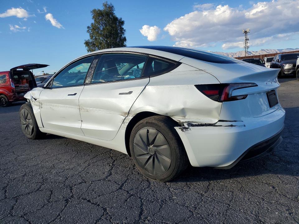 2025 Tesla Model 3 მანქანა იყიდება აუქციონზე, vin: 5YJ3E1EA4SF117347, აუქციონის ნომერი: 77327955
