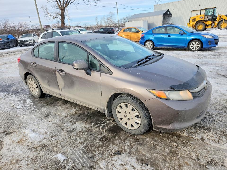 2012 Honda Civic მანქანა იყიდება აუქციონზე, vin: 2HGFB2F45CH037671, აუქციონის ნომერი: 77974175