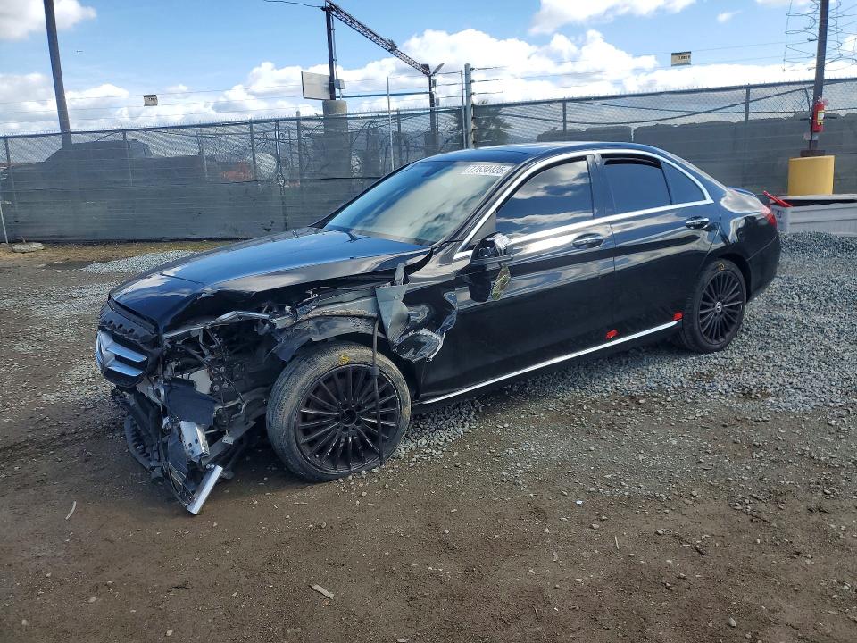 77630425 :رقم المزاد ، 55SWF8EB0KU316423 vin ، 2019 Mercedes-benz C مزاد بيع