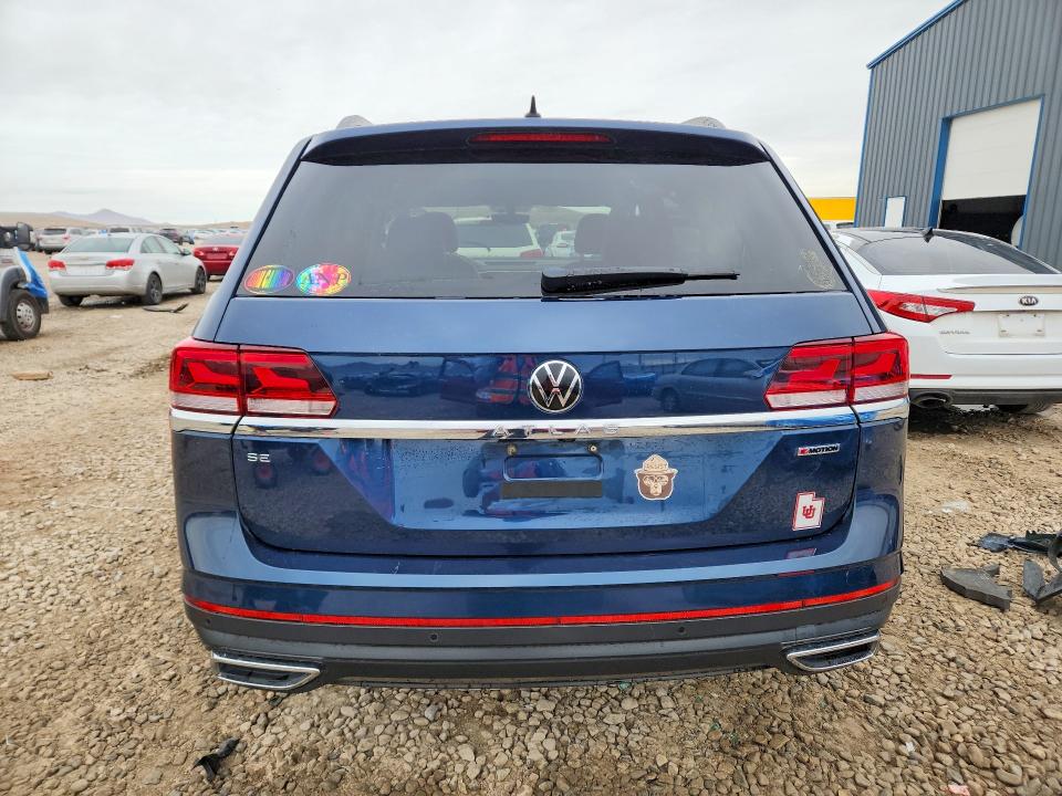 2022 Volkswagen Atlas მანქანა იყიდება აუქციონზე, vin: 1V2KP2CA0NC501818, აუქციონის ნომერი: 76897525