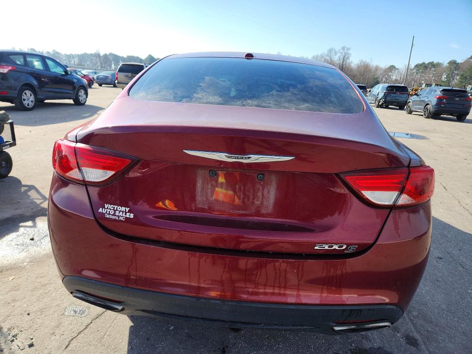 Aukcja sprzedaży 2015 Chrysler 200, vin: 1C3CCCBBXFN698038, numer aukcji: 96045875