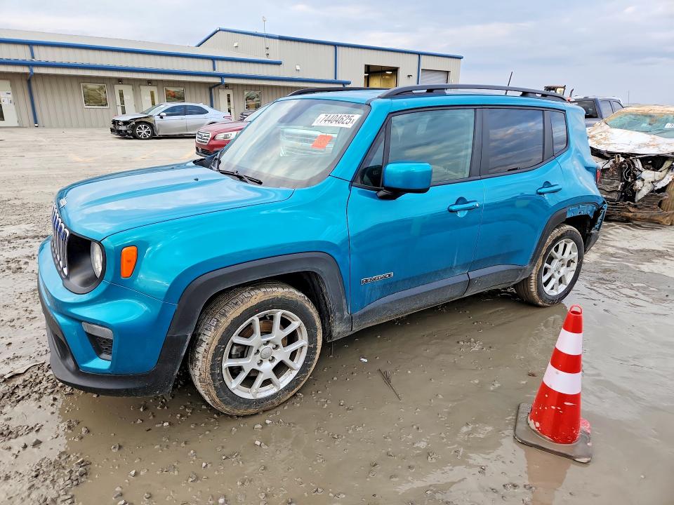 Продажа на аукционе авто 2019 Jeep Renegade, vin: ZACNJABB1KPK92095, номер лота: 74404625