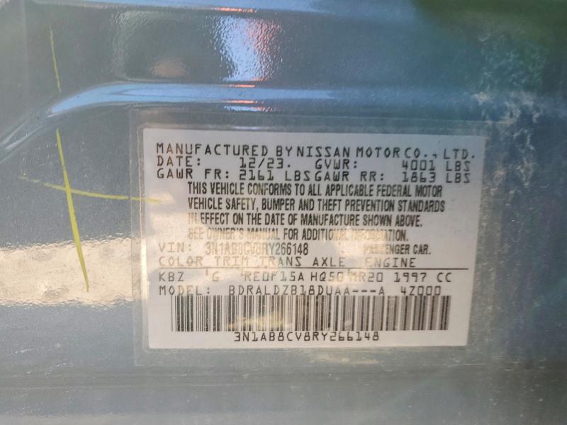 Продаж на аукціоні авто 2024 Nissan Sentra, vin: 3N1AB8CV8RY266148, номер лоту: 79049755