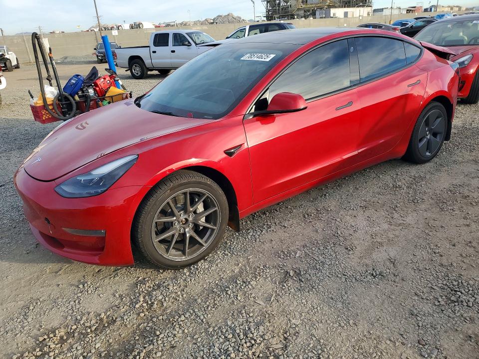 Продажа на аукционе авто 2022 Tesla Model 3, vin: 5YJ3E1EB6NF136172, номер лота: 78514625