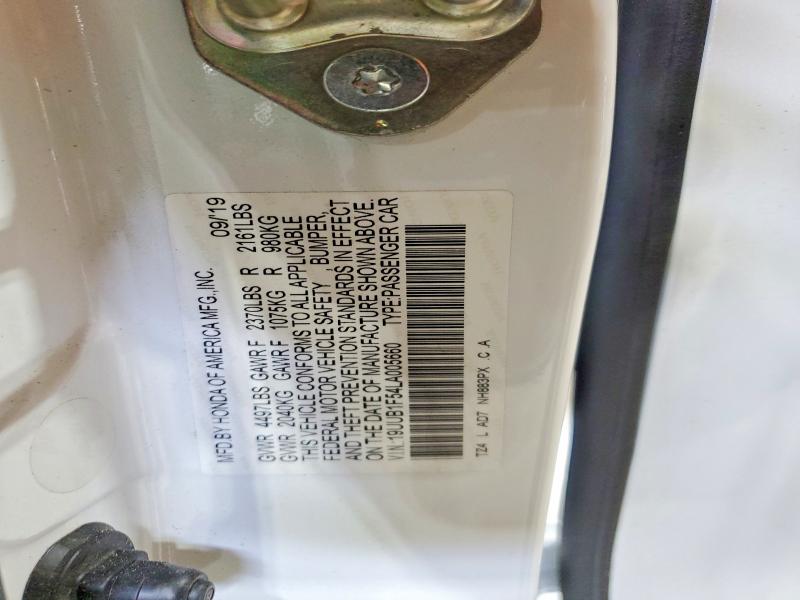 Aukcja sprzedaży 2020 Acura Tlx, vin: 19UUB1F54LA005660, numer aukcji: 78351875