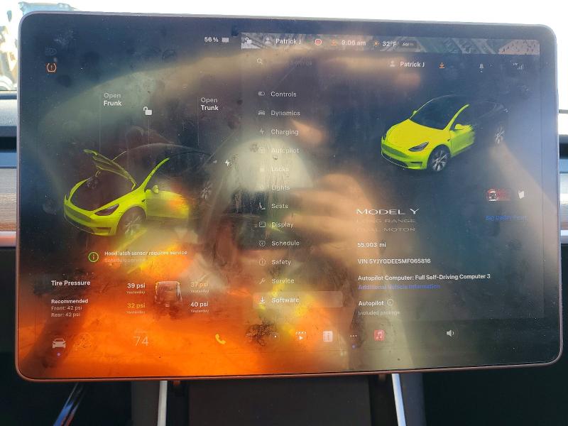 Продажа на аукционе авто 2021 Tesla Model Y, vin: 5YJYGDEE5MF065816, номер лота: 76232685