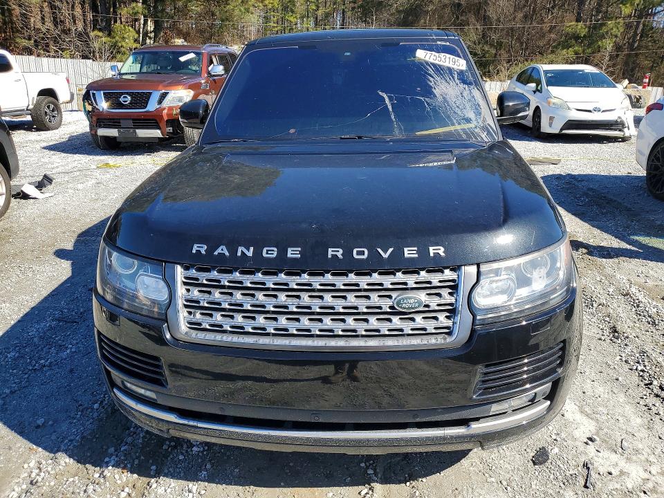 2016 Land Rover Range Rover მანქანა იყიდება აუქციონზე, vin: SALGS2EF7GA273502, აუქციონის ნომერი: 77553195