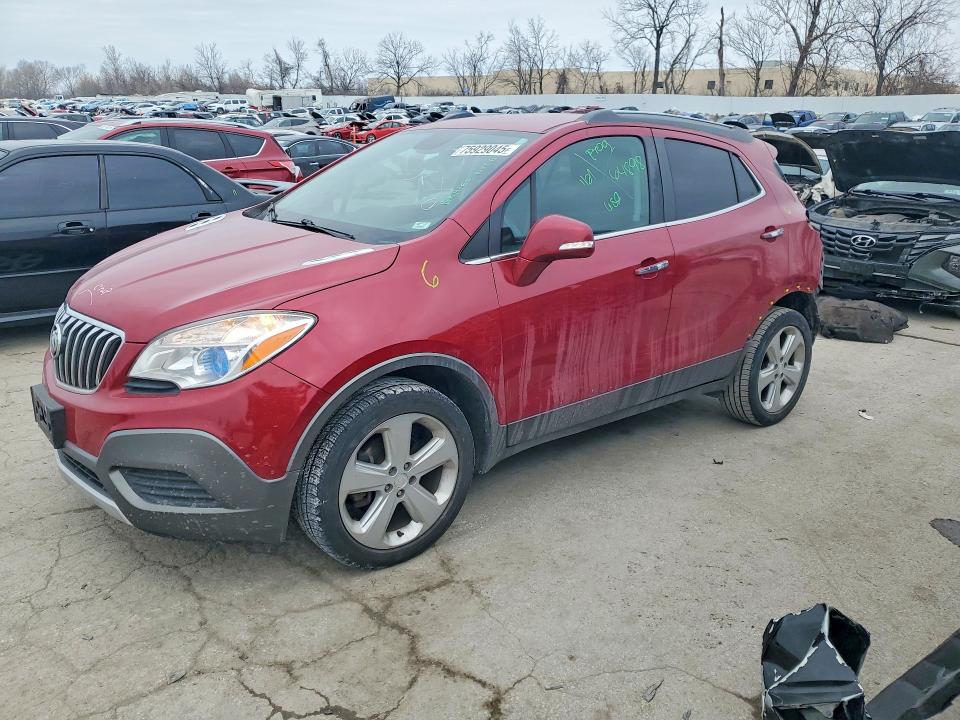 75929045 :رقم المزاد ، KL4CJASB0FB222026 vin ، 2015 Buick Encore مزاد بيع
