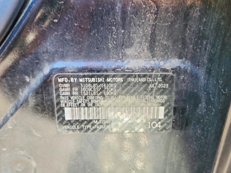 Продаж на аукціоні авто 2024 Mitsubishi Mirage, vin: ML32FUFJ9RHF02377, номер лоту: 76696615