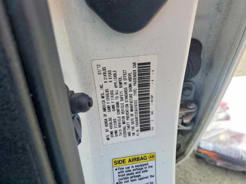 Aukcja sprzedaży 2012 Acura Tl, vin: 19UUA8F23CA039252, numer aukcji: 77358485
