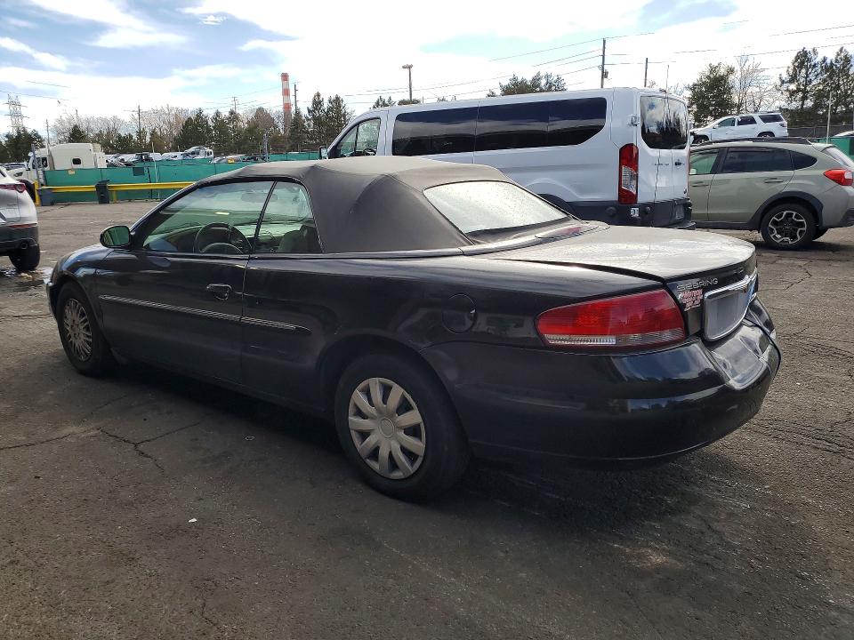77180185 :رقم المزاد ، 1C3EL45X72N300798 vin ، 2002 Chrysler Sebring مزاد بيع