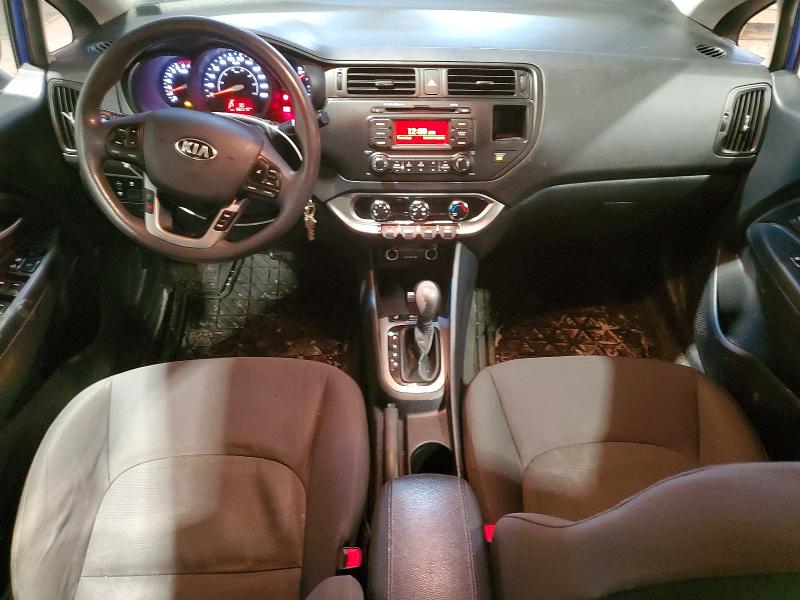 2013 Kia Rio Lx Automatic მანქანა იყიდება აუქციონზე, vin: KNADM4A34D6262268, აუქციონის ნომერი: 76908015