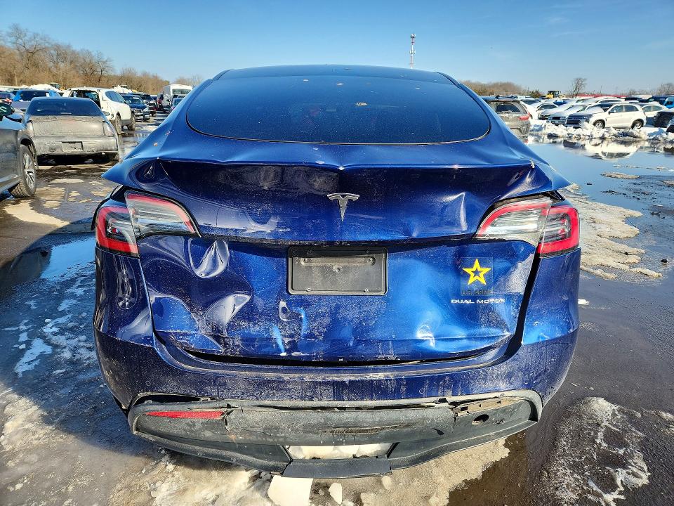 Продажа на аукционе авто 2021 Tesla Model Y, vin: 5YJYGDEE3MF069895, номер лота: 75678745