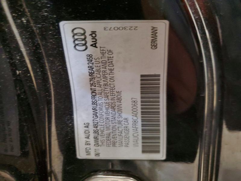 Aukcja sprzedaży 2012 Audi S5, vin: WAUCVAFR8CA000687, numer aukcji: 79284445