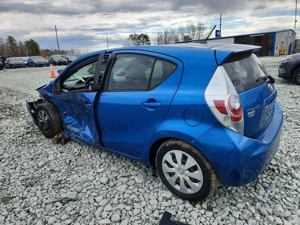2012 Toyota Prius C მანქანა იყიდება აუქციონზე, vin: JTDKDTB35C1514480, აუქციონის ნომერი: 77174135