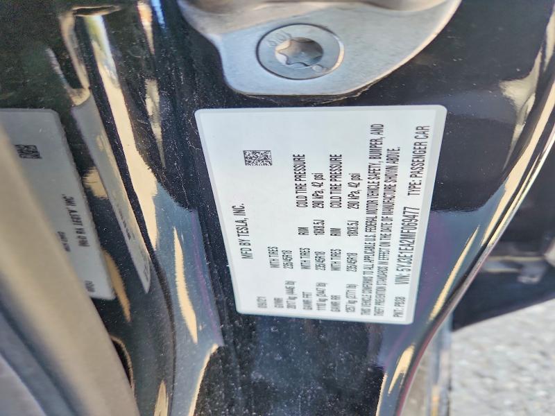 Aukcja sprzedaży 2021 Tesla Model 3, vin: 5YJ3E1EA2MF069477, numer aukcji: 75996285