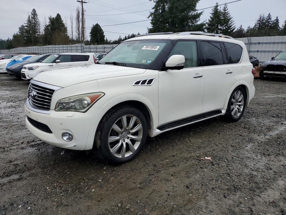 2013 Infiniti Qx56 მანქანა იყიდება აუქციონზე, vin: JN8AZ2NE6D9060042, აუქციონის ნომერი: 75610955