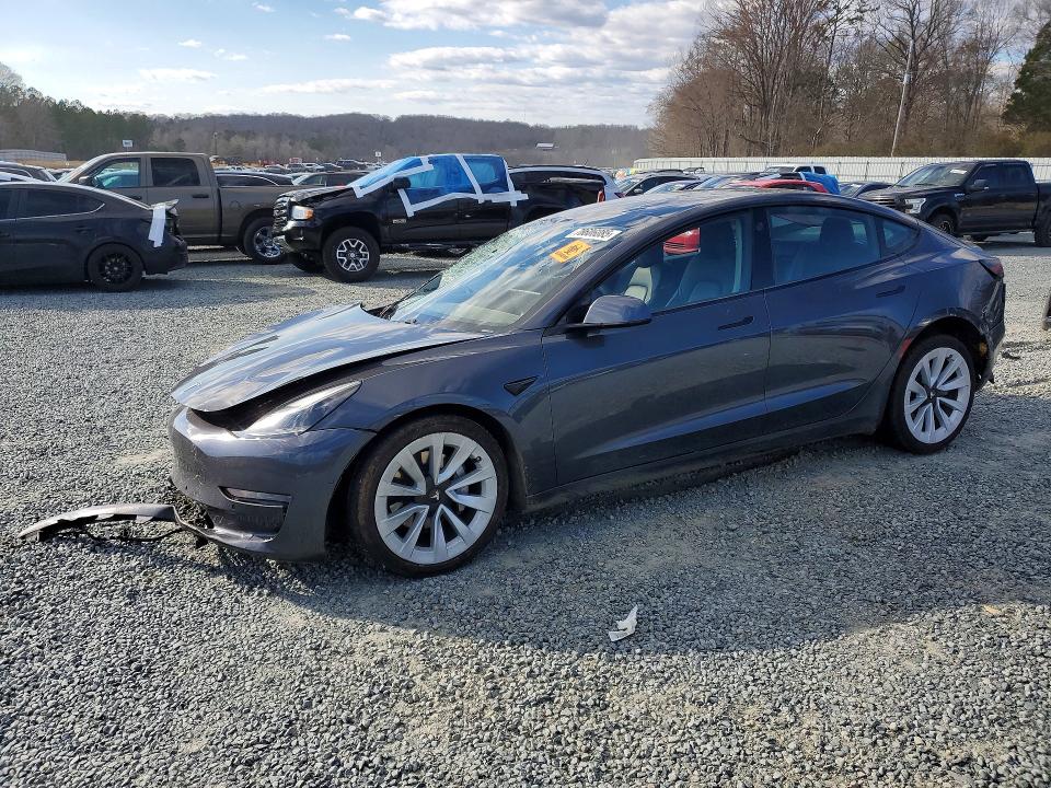 Продажа на аукционе авто 2021 Tesla Model 3, vin: 5YJ3E1EB1MF980280, номер лота: 78606085