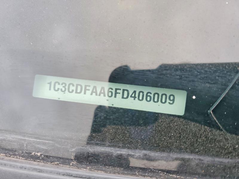 2015 Dodge Dart მანქანა იყიდება აუქციონზე, vin: 1C3CDFAA6FD406009, აუქციონის ნომერი: 78110975