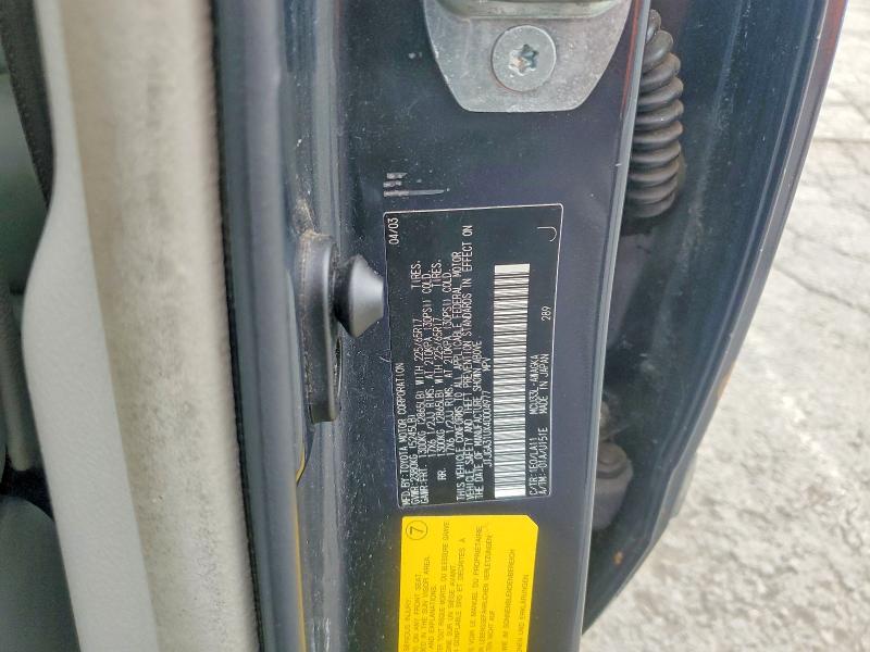 Aukcja sprzedaży 2004 Lexus Rx 330, vin: JTJGA31UX40004977, numer aukcji: 76796075