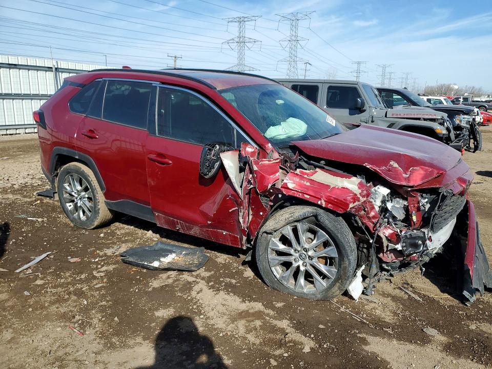 79254745 :رقم المزاد ، 2T3A1RFV3MW154048 vin ، 2021 Toyota Rav4 مزاد بيع