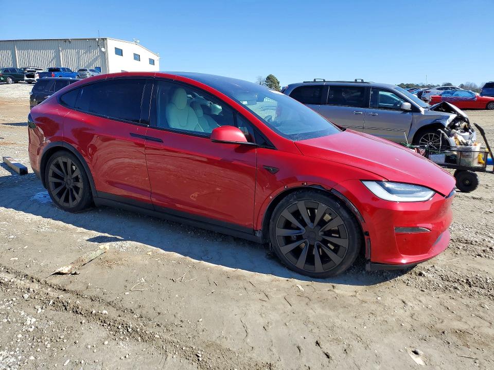 Продаж на аукціоні авто 2023 Tesla Model X, vin: 7SAXCBE65PF374567, номер лоту: 75480345