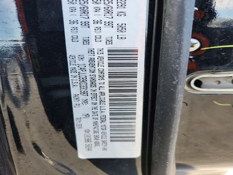 78657175 :رقم المزاد ، 1C4PJLCB9KD331987 vin ، 2019 Jeep Cherokee مزاد بيع