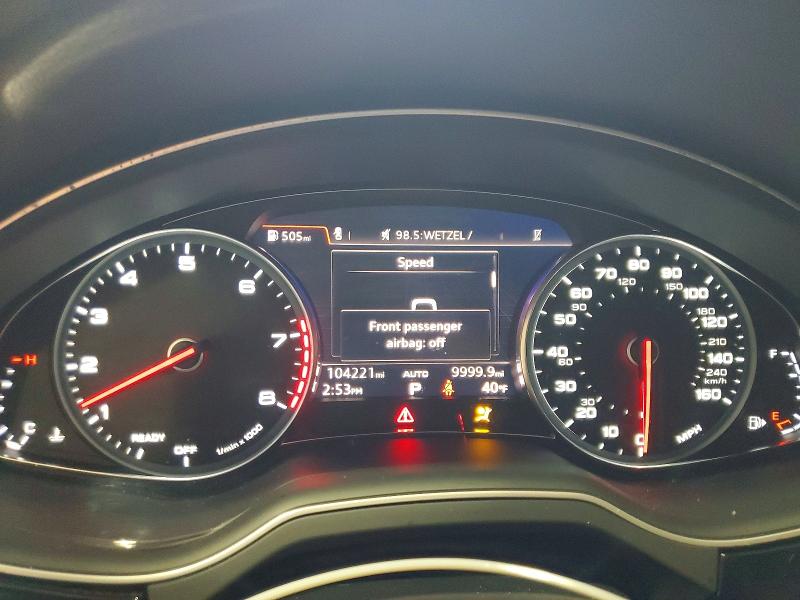 76140675 :رقم المزاد ، WA1AHAF7XHD050846 vin ، 2017 Audi Q7 مزاد بيع