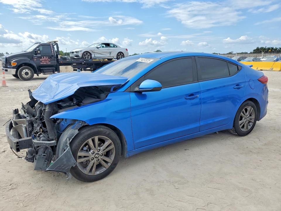 Продаж на аукціоні авто 2017 Hyundai Elantra, vin: KMHD84LF2HU407013, номер лоту: 77437325